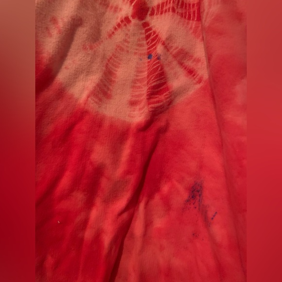 Arizona Jean Company Girl’s Red Tie Dye Capris - Size M (10-12) - Picture 4 of 4